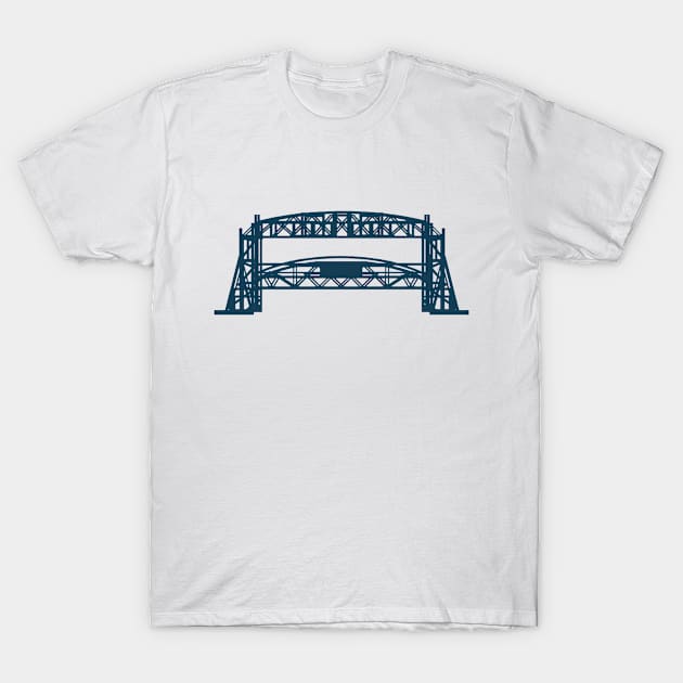 Duluth Bridge Decal T-Shirt by ZSONN